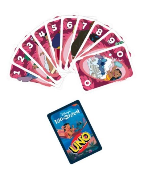 Gra UNO Lilo i Stitch