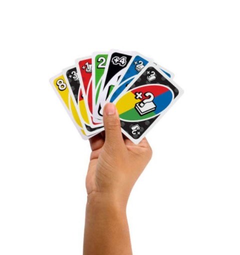 Gra UNO Pakiety uzupełniające display 24 sztuki