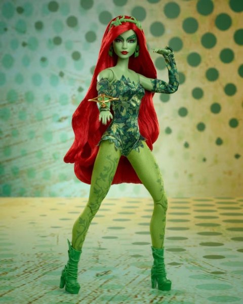 Lalka Barbie Batman Poison Ivy kolekcjonerska