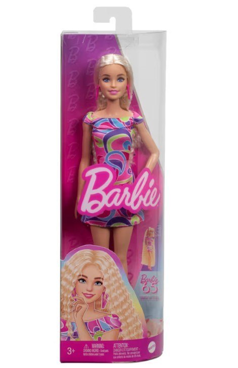 Lalka Barbie Fashionistas 65 rocznica blond