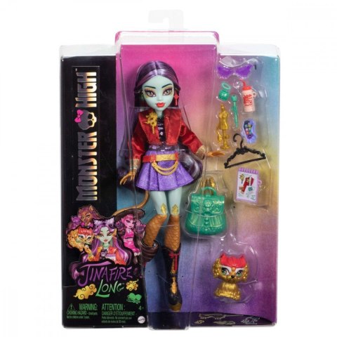 Lalka Monster High Jinafire Long ze zwierzątkiem
