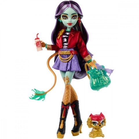 Lalka Monster High Jinafire Long ze zwierzątkiem