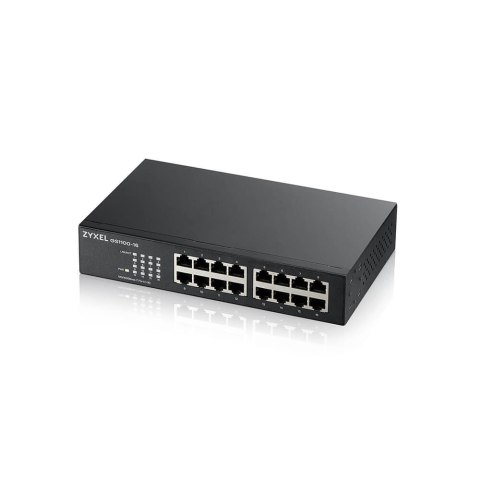 Przełącznik niezarządzalny GS1100-16-EU0103F 16x Gigabit Unmanaged Switch GS1100-16-EU0103F Przełącznik niezarządzalny GS1100-16-EU0103F 16x Gigabit Unmanaged Switch GS1100-16-EU0103F