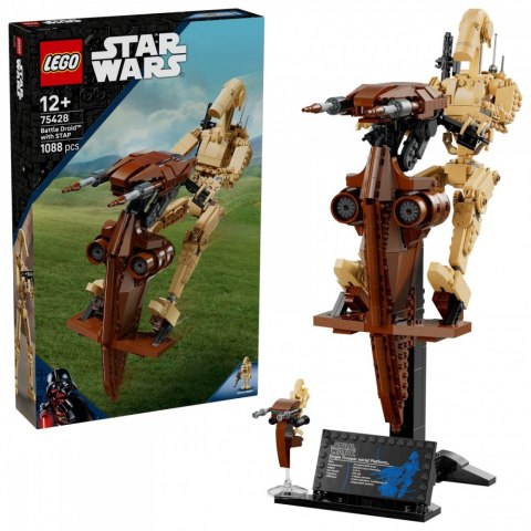 Klocki Star Wars 75428 Droid bojowy z platformą STAP