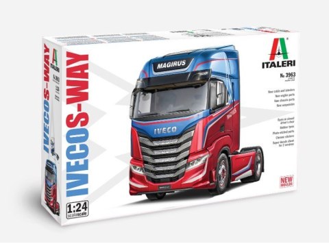 Model plastikowy Iveco S-Way Super Decal Sheet Chromed Stickers Photo et