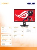 Monitor 31.5 cala XG32UCG ROG 4K UHD 0.03 HDMI DP USB