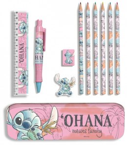 Zestaw piśmienniczy 12 elementów Stitch
