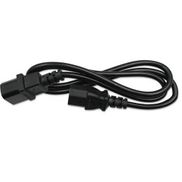Kabel zasilający do UPS | IEC C13/C14 | 3x1.0mm2 | 1.5m