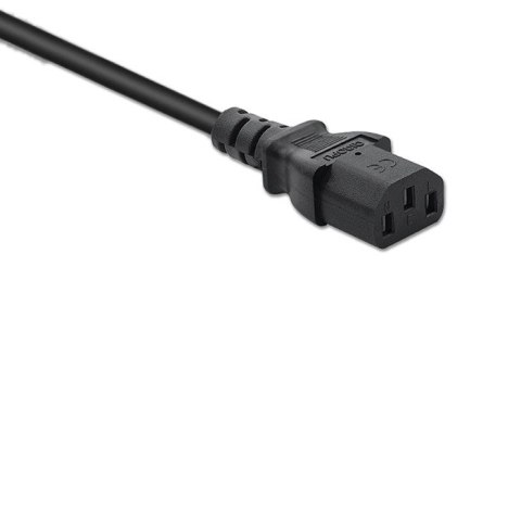 Kabel zasilający do UPS | IEC C13/C14 | 3x1.0mm2 | 1.5m Kabel zasilający do UPS | IEC C13/C14 | 3x1.0mm2 | 1.5m