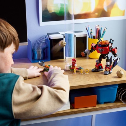 Klocki Sonic 77005 Knuckles kontra Dr. Eggman w mechu Egg Crusher