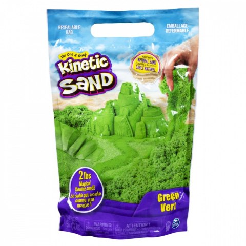 Piasek kinetyczny Kinetic Sand zielony (0.9 kg)