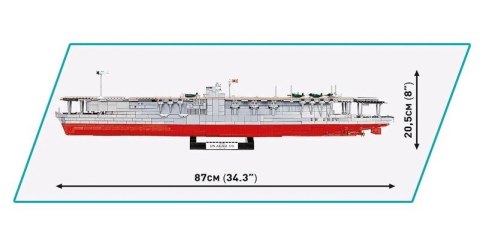 Klocki IJN Akagi Aircraft Carrier 3573 klocków