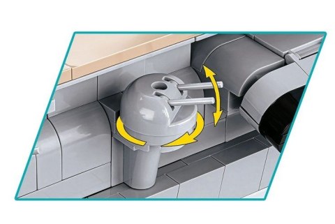 Klocki IJN Akagi Aircraft Carrier 3573 klocków