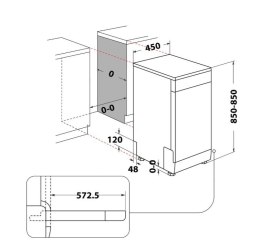Zmywarka WSFO3O34PFX