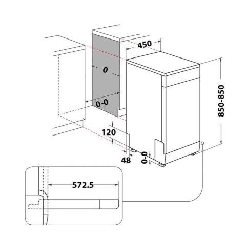 Zmywarka WSFO3O34PFX