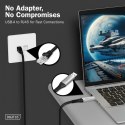 Kabel adapter USB-A - RJ45 Kat. 6A S/FTP, 1 Gbit/s, USB 3.2 Gen1, LSZH, 5m