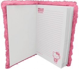 Pamiętnik notatnik pluszowy Hello Kitty
