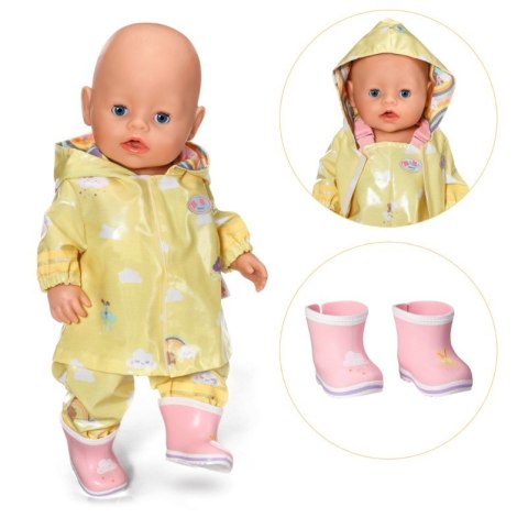 Ubranko dla lalki Baby Born Deluxe Rain 43 cm