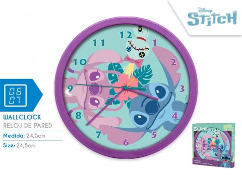 Zegar ścienny Stitch Angel 25cm