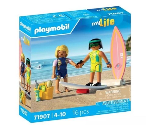 Zestaw z figurkami My Life 71907 Szkółka surfingowa