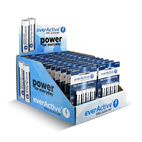 Baterie LR6/AA Pro Alkaline display handlowy 96 szt. Baterie LR6/AA Pro Alkaline display handlowy 96 szt.