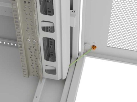 Szafa instalacyjna rack stojąca 19" 47U 800x1200 szara drzwi perforowane LCD ( flat pack) V2 Szafa instalacyjna rack stojąca 19" 47U 800x1200 szara drzwi perforowane LCD ( flat pack) V2