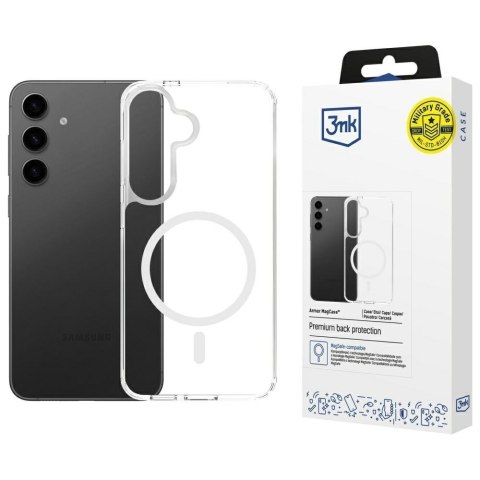 Etui Armor MagCase do Samsung S24/S25 MagSafe przezroczysty Etui Armor MagCase do Samsung S24/S25 MagSafe przezroczysty