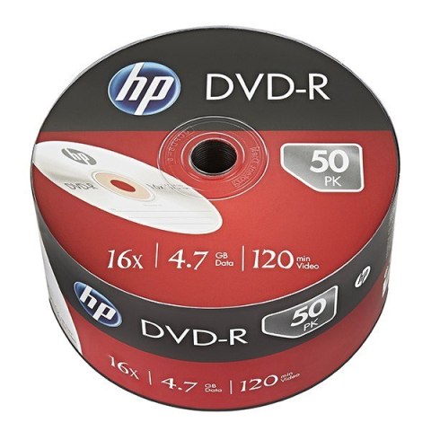 HP DVD-R 16x 4.7GB 50P DME00070-3 69303