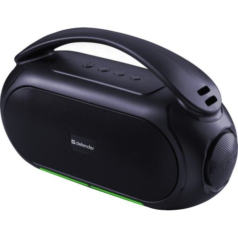 Głośnik bluetooth BEATBOX 12 16W czarny podświetlenie LED Głośnik bluetooth BEATBOX 12 16W czarny podświetlenie LED