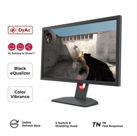 Monitor gamingowy BENQ XL2746K LED 1ms/240Hz/FullHD Monitor gamingowy BENQ XL2746K LED 1ms/240Hz/FullHD
