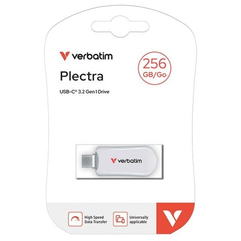 Pendrive Plectra 256GB USB-C 100MB/s 30230 WH Pendrive Plectra 256GB USB-C 100MB/s 30230 WH