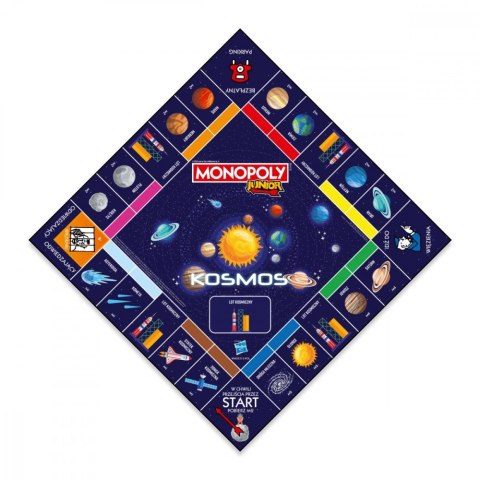 Gra Monopoly Junior Kosmos