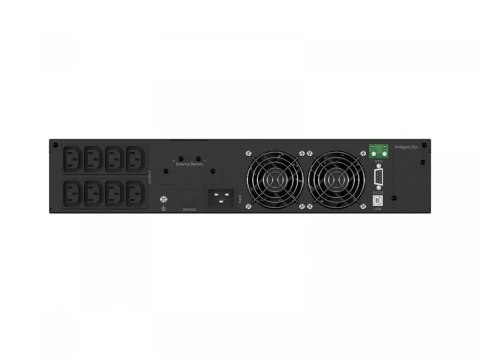 Zasilacz awaryjny UPS On-Line rack 2000VA 8xIEC C13 USB-B LCD metalowa obudowa DUST-FREE Zasilacz awaryjny UPS On-Line rack 2000VA 8xIEC C13 USB-B LCD metalowa obudowa DUST-FREE