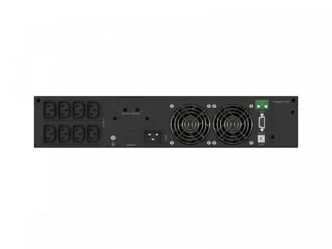 Zasilacz awaryjny UPS On-Line rack 3000VA 8xIEC C13 USB-B LCD metalowa obudowa DUST-FREE Zasilacz awaryjny UPS On-Line rack 3000VA 8xIEC C13 USB-B LCD metalowa obudowa DUST-FREE