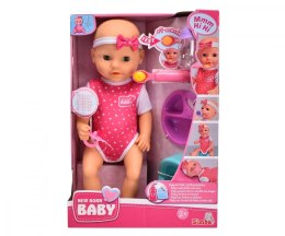 Lalka New Born Baby Głodny bobas 38 cm