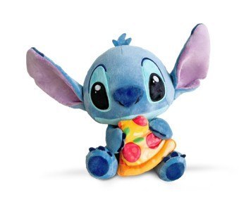 Maskotka Disney Stitch z pizzą 25 cm oryginalna Maskotka Disney Stitch z pizzą 25 cm oryginalna