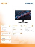 Monitor 27 cali M27UA IPS UHD 2HDMI DP 160Hz