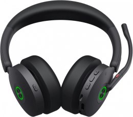 Słuchawki bezprzewodowe BH74 czarne +stand USB-C/A 1208682