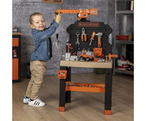 Warsztat z dźwigiem Black+Decker Bricolo Builder Warsztat z dźwigiem Black+Decker Bricolo Builder