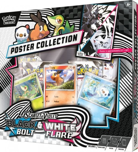 Karty Scarlet & Violet White Flare & Black Bolt Unova Poster