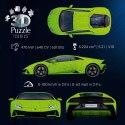Puzzle 3D 158 elementów Samochód Lamborghini Huracan EVO Verde