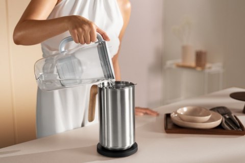 Dzbanek filtrujący 2,5l szklany Szary Dzbanek filtrujący 2,5l szklany Szary