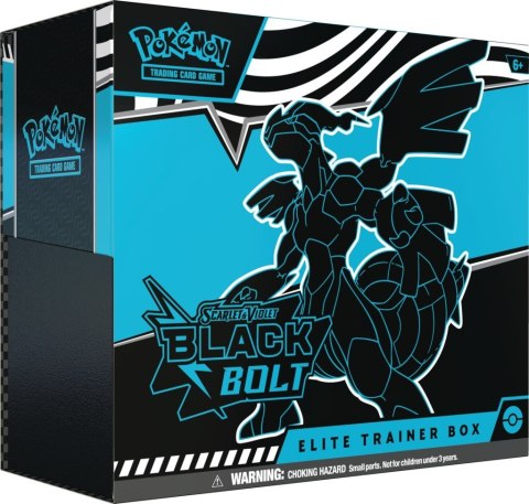 Karty Scarlet & Violet Black Bolt Elite Trainer Box Zekrom