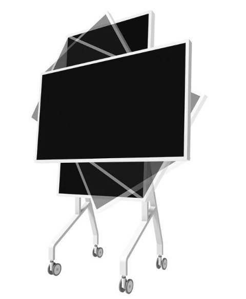 Wózek FLIP TV/LCD FL50-515WH1 55-65 cali 50kg 400x400 Wózek FLIP TV/LCD FL50-515WH1 55-65 cali 50kg 400x400