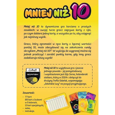 Gra karciana Mniej niż 10