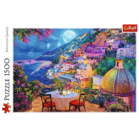 Puzzle 1500 elementów Randka w Positano