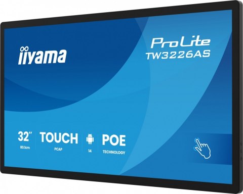 Monitor 32 cale TW3226AS-B3P POJ.10PKT.VA.24/7.FHD,500cd,HDMI,3xUSB, 1xUSB-c,RJ45,MIC, 2x5W,ANDROID 14,RK3567, 4/32GB, iiSign2 Monitor 32 cale TW3226AS-B3P POJ.10PKT.VA.24/7.FHD,500cd,HDMI,3xUSB, 1xUSB-c,RJ45,MIC, 2x5W,ANDROID 14,RK3567, 4/32GB, iiSign2