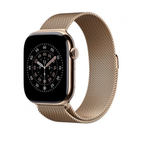 Bransoleta mediolańska w kolorze złotym do koperty 46 mm - rozmiar M/L Bransoleta mediolańska w kolorze złotym do koperty 46 mm - rozmiar M/L