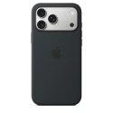 Etui silikonowe z MagSafe do iPhonea 17 Pro Max - czarne