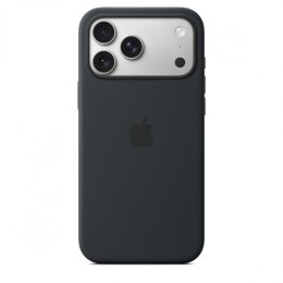 Etui silikonowe z MagSafe do iPhonea 17 Pro Max - czarne